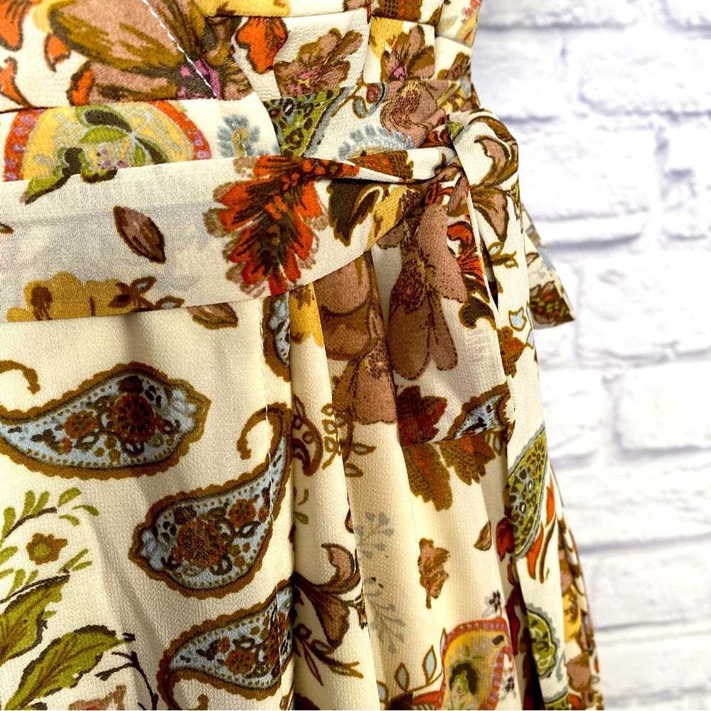 Drew by Anthropologie Floral Wrap Maxi Dress     Size Small - Picture 8 of 12